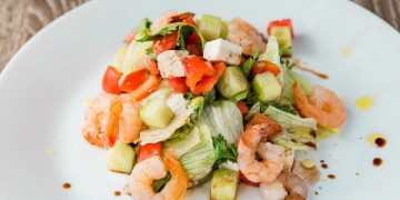 Салат с морепродуктами