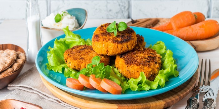 Морковные котлеты